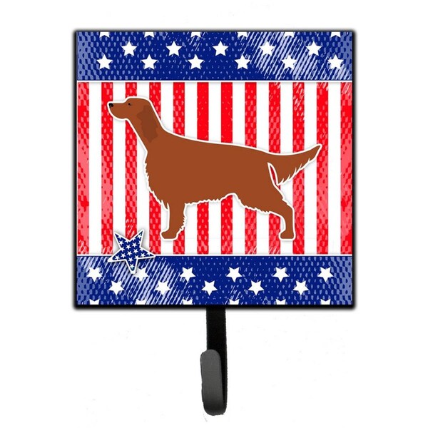 Jensendistributionservices IUSA Patriotic rish Setter Leash or Key Holder MI1711098 - main